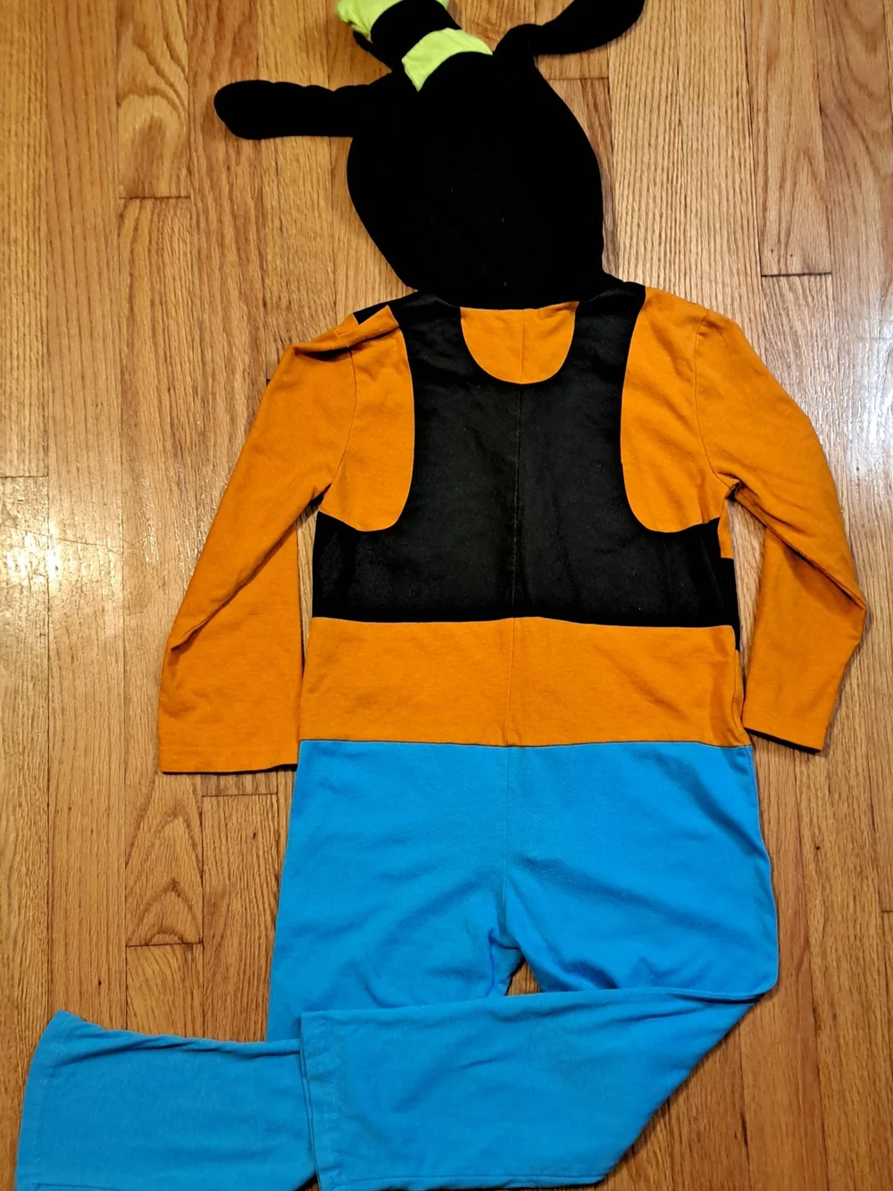 Disney Goofy Hooded Kids Coverall Onesie Cosplay Costume Zip Up Unisex 6